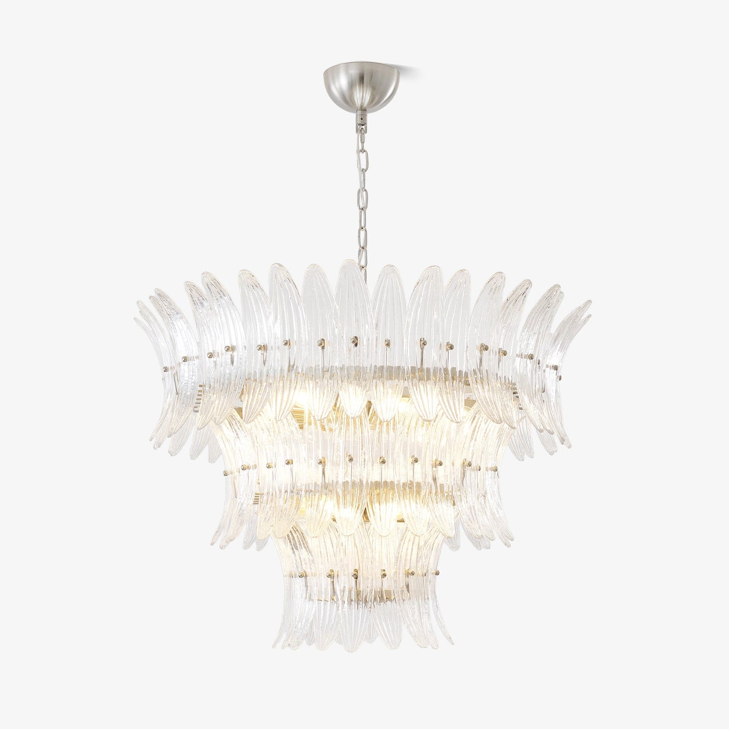 Exquisite Murano Palmette Chandelier - CasaraHouse