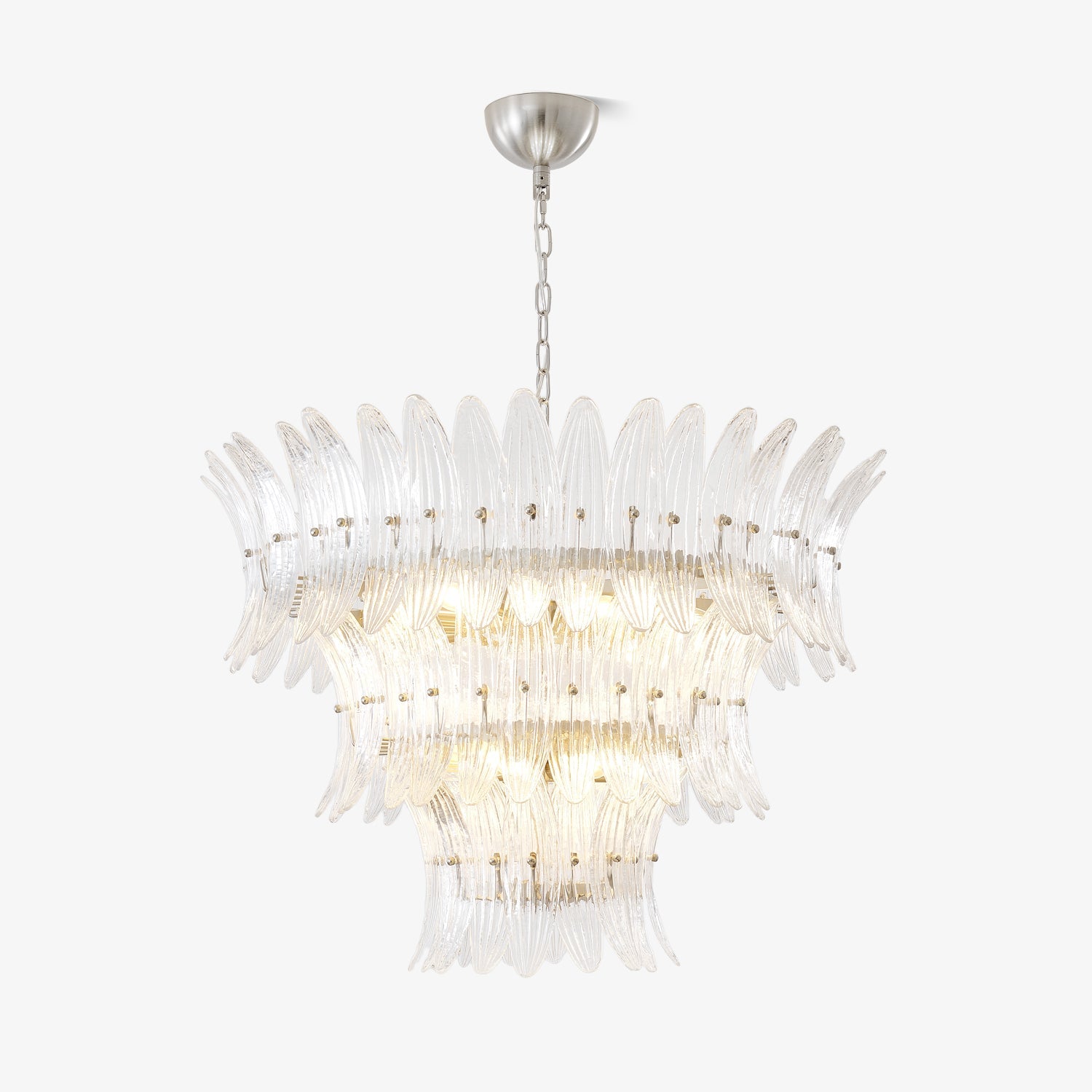 Exquisite Murano Palmette Chandelier - CasaraHouse