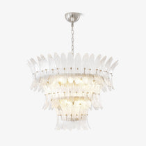 Murano Glass Palmette Chandelier