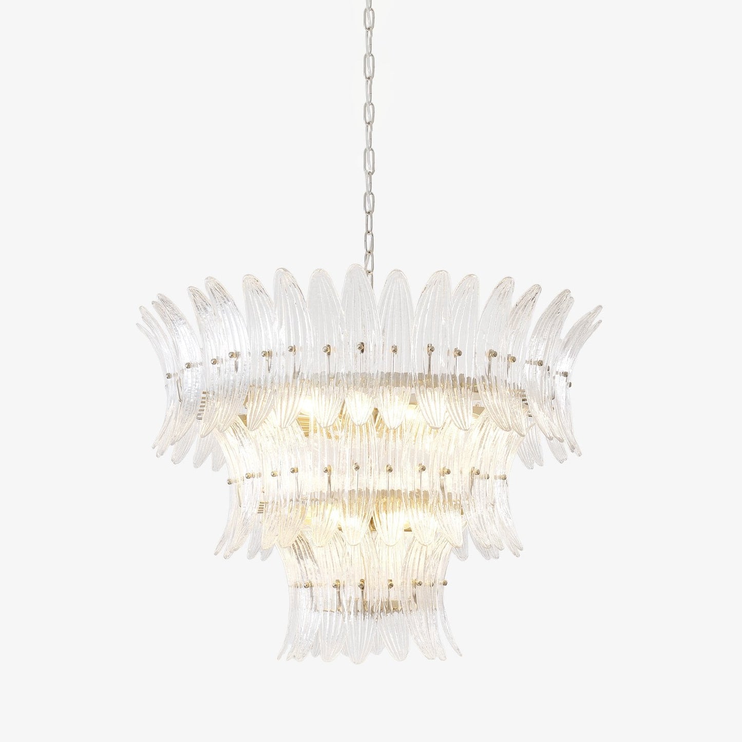 Exquisite Murano Palmette Chandelier - CasaraHouse