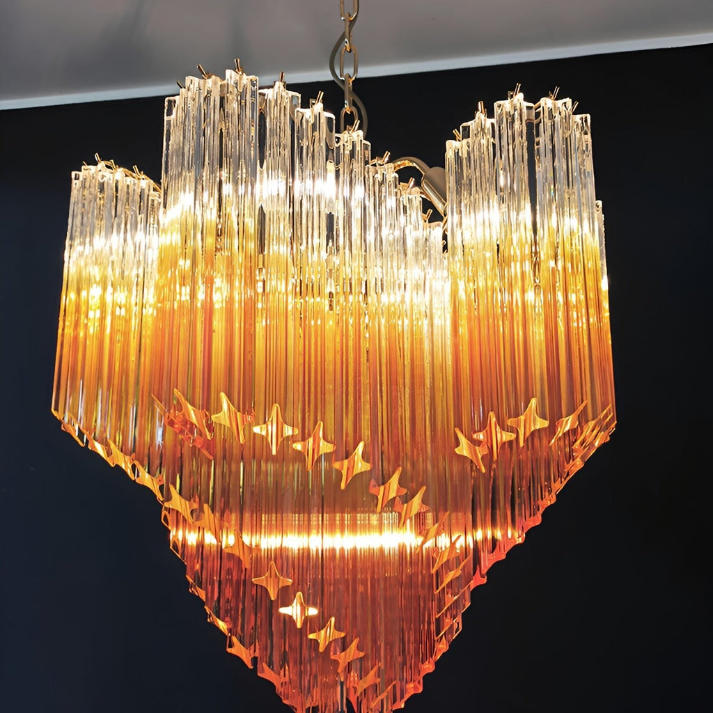 Exquisite Murano Prism Chandelier - CasaraHouse