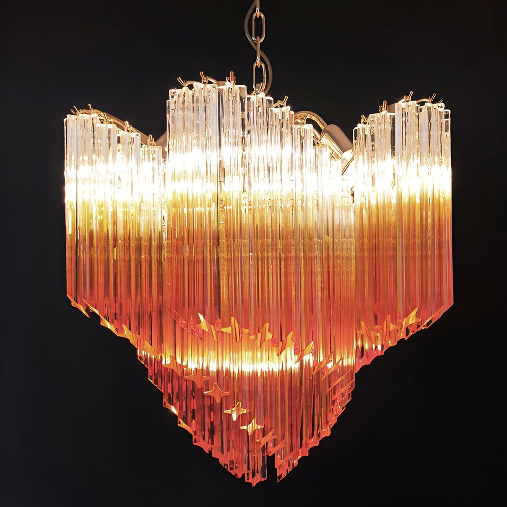 Exquisite Murano Prism Chandelier - CasaraHouse