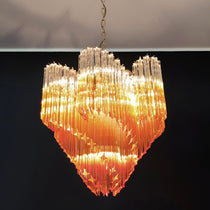Murano Glass Prism Chandelier