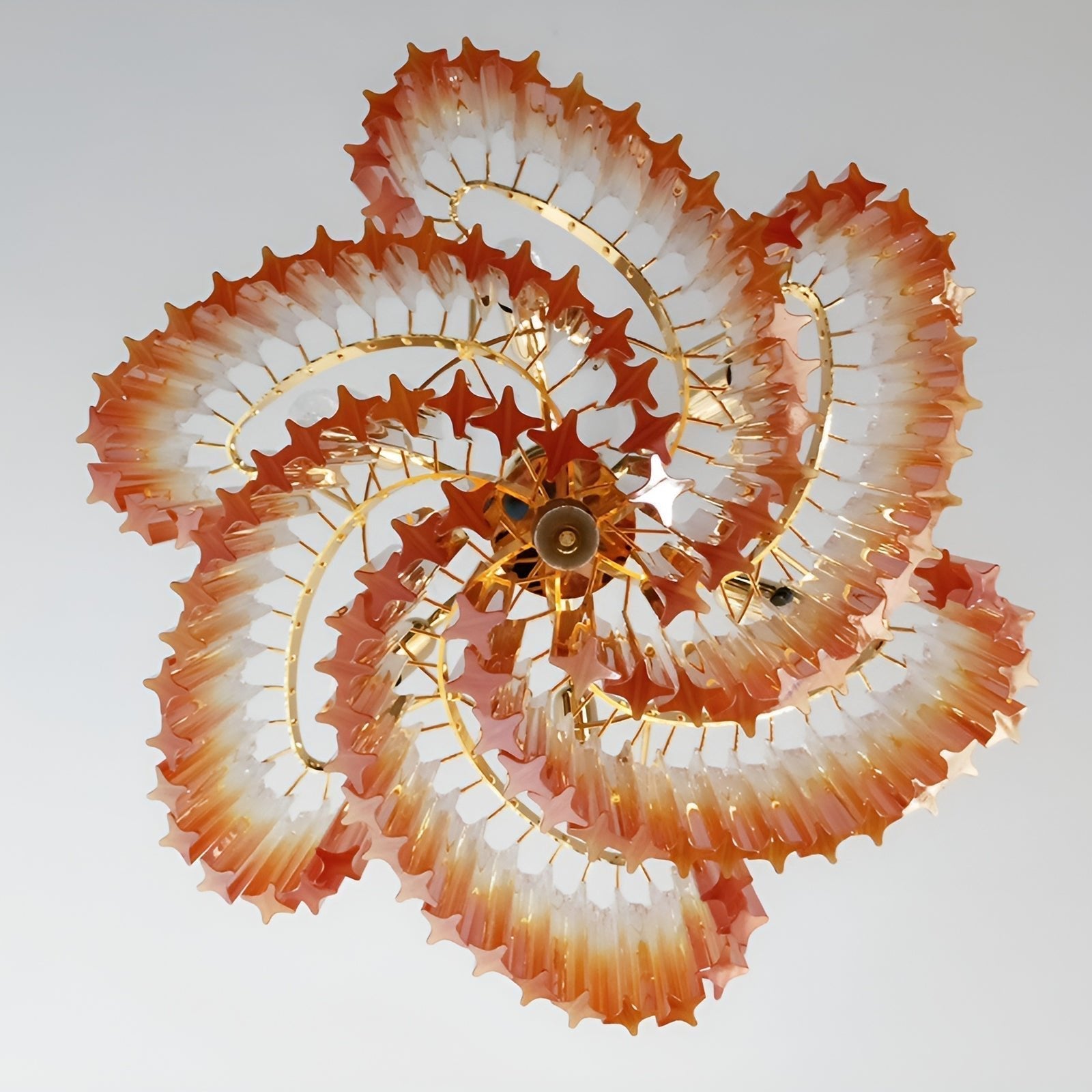 Murano Glass Prism Chandelier
