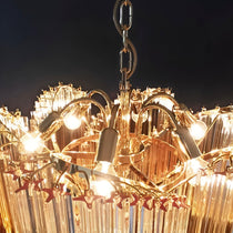 Murano Glass Prism Chandelier