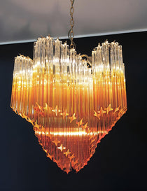 Murano Glass Prism Chandelier