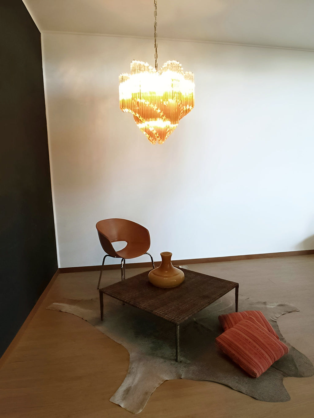 Murano Glass Prism Chandelier