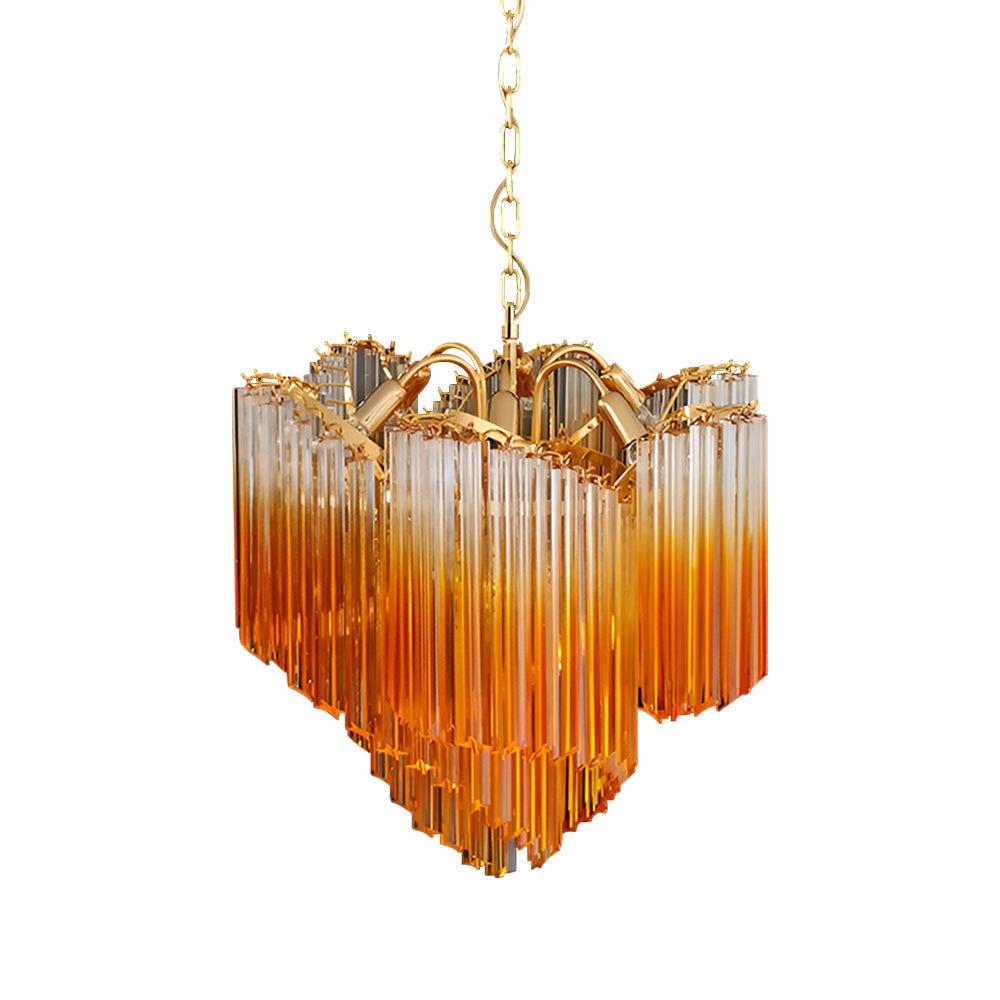Murano Glass Prism Chandelier