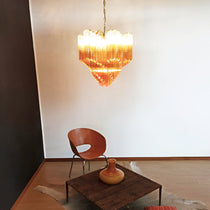 Murano Glass Prism Chandelier