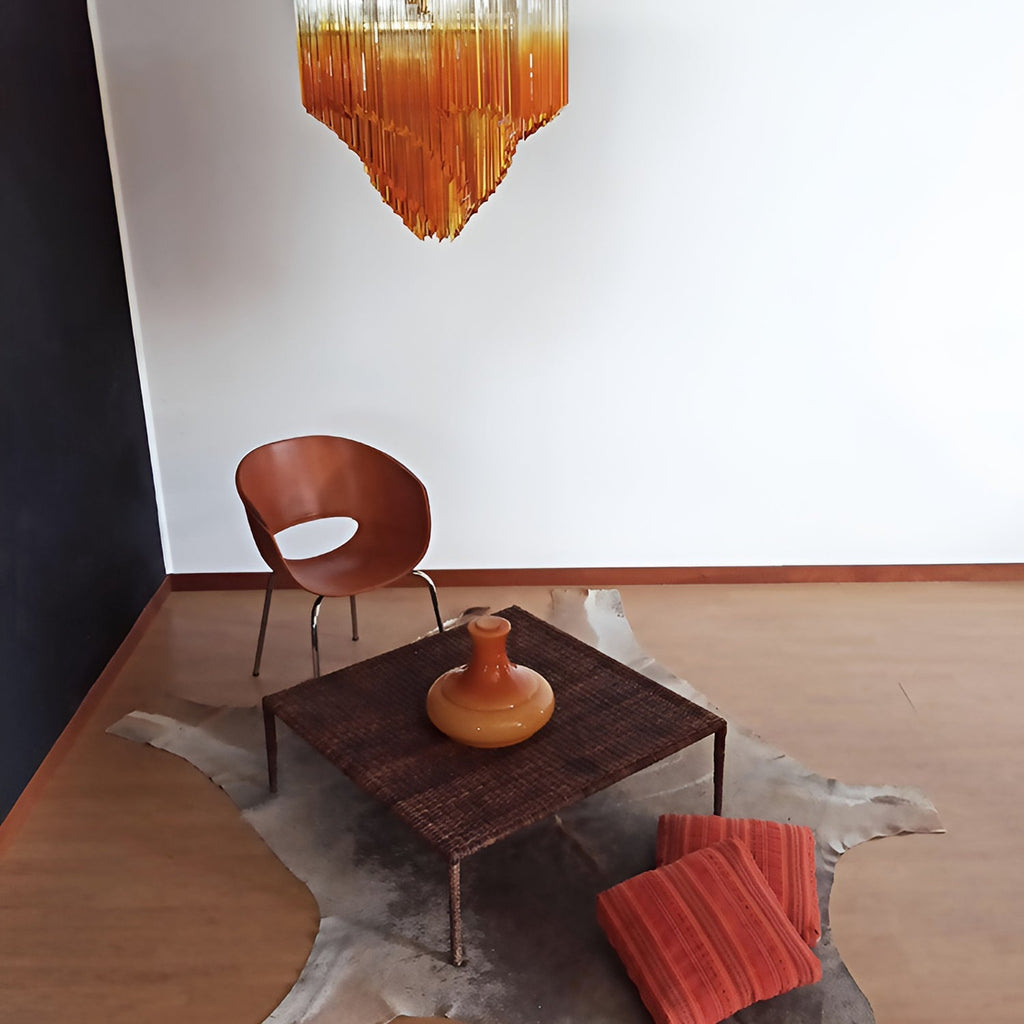 Murano Glass Prism Chandelier