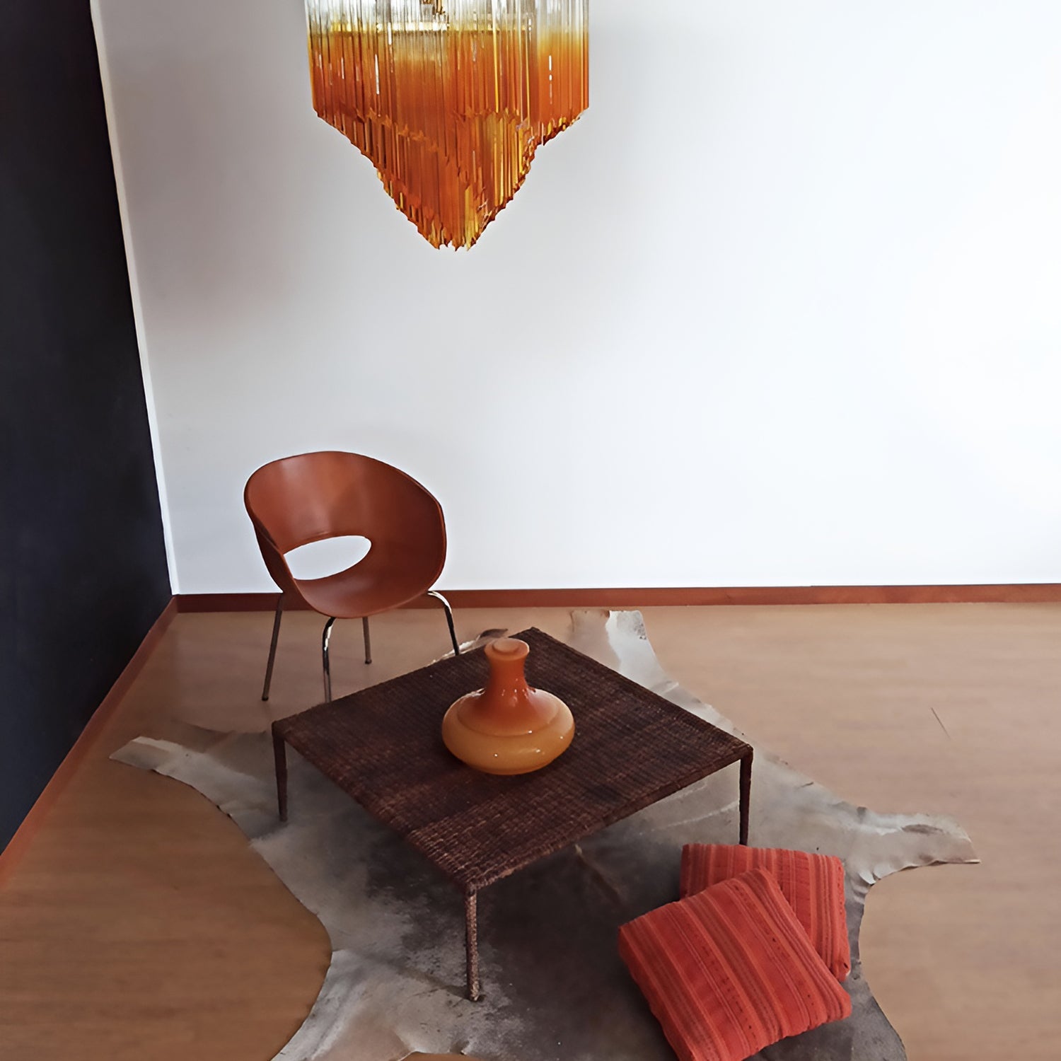Murano Glass Prism Chandelier