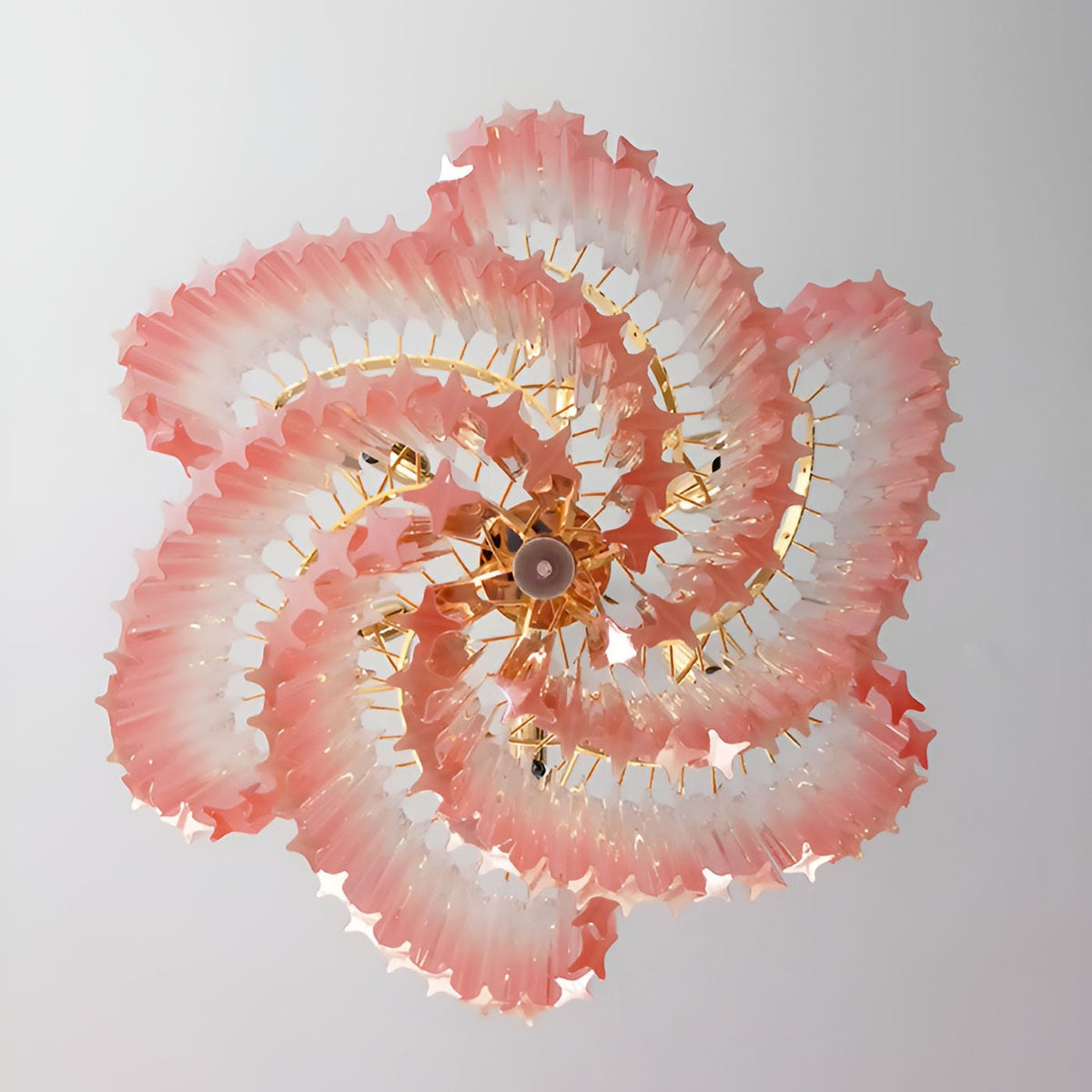 Murano Glass Prism Chandelier