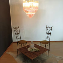 Murano Glass Prism Chandelier