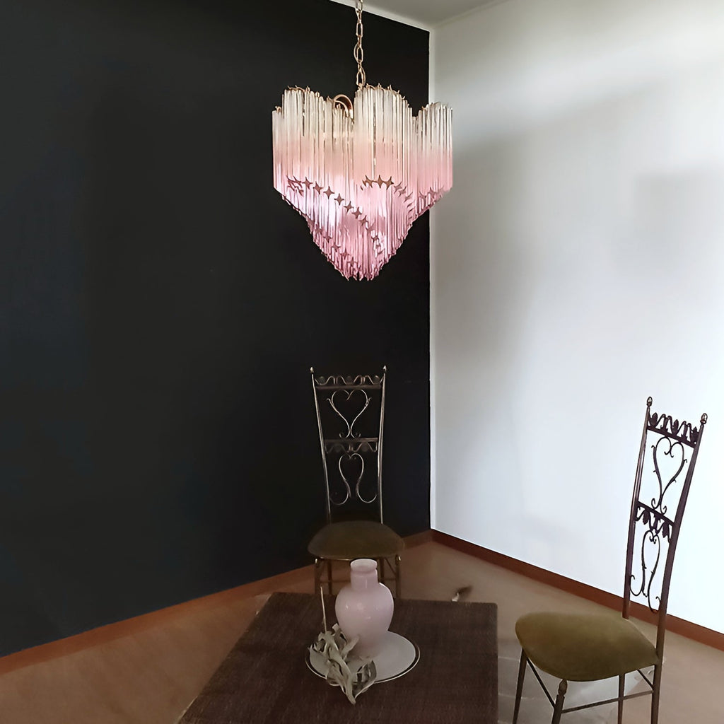 Murano Glass Prism Chandelier