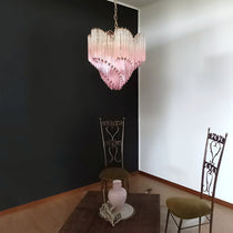 Murano Glass Prism Chandelier