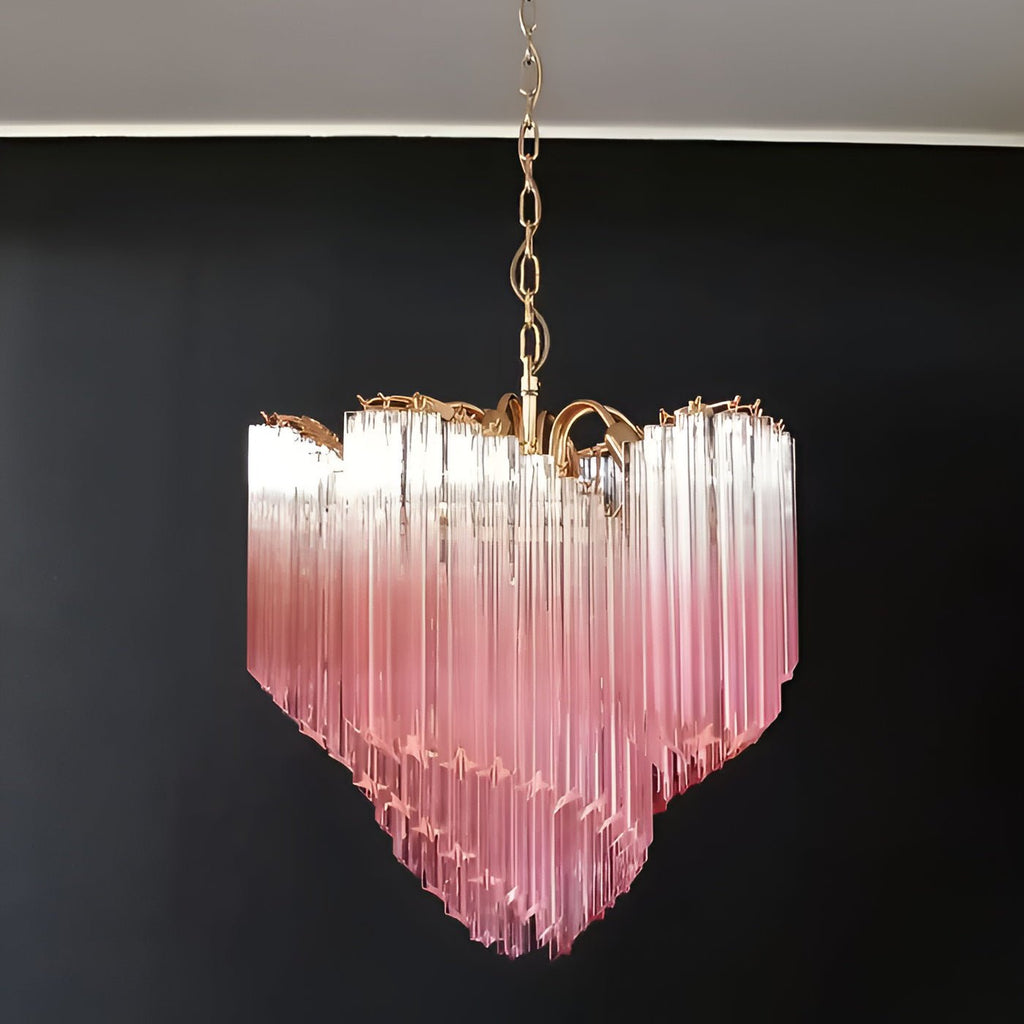 Murano Glass Prism Chandelier