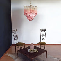 Murano Glass Prism Chandelier