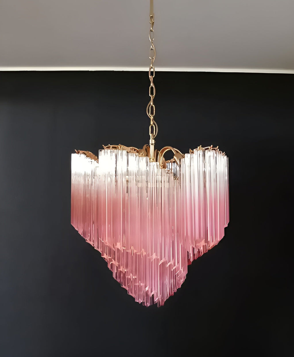 Murano Glass Prism Chandelier