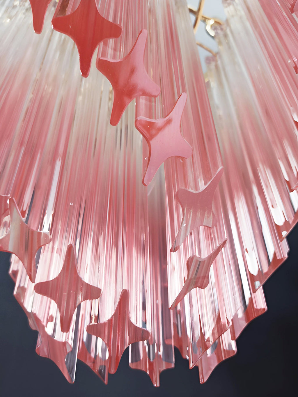 Murano Glass Prism Chandelier