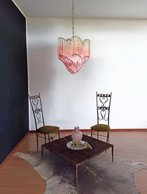 Murano Glass Prism Chandelier