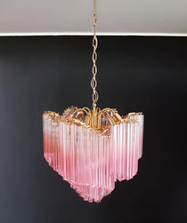 Murano Glass Prism Chandelier