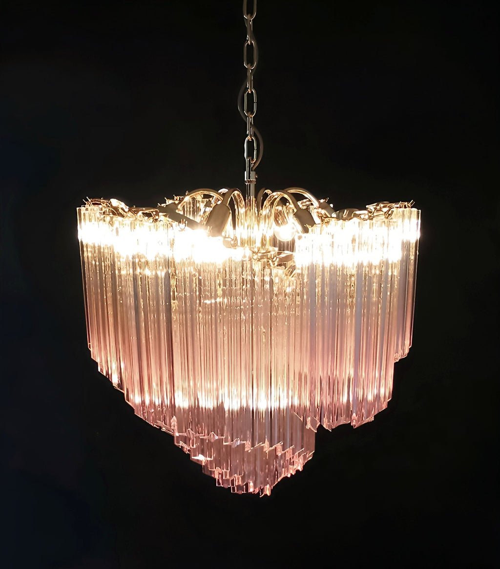 Murano Glass Prism Chandelier