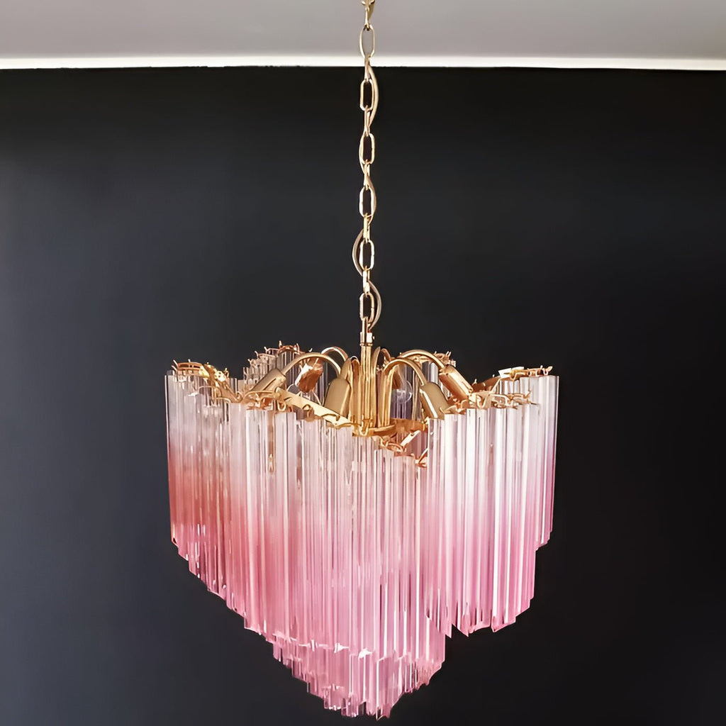 Murano Glass Prism Chandelier