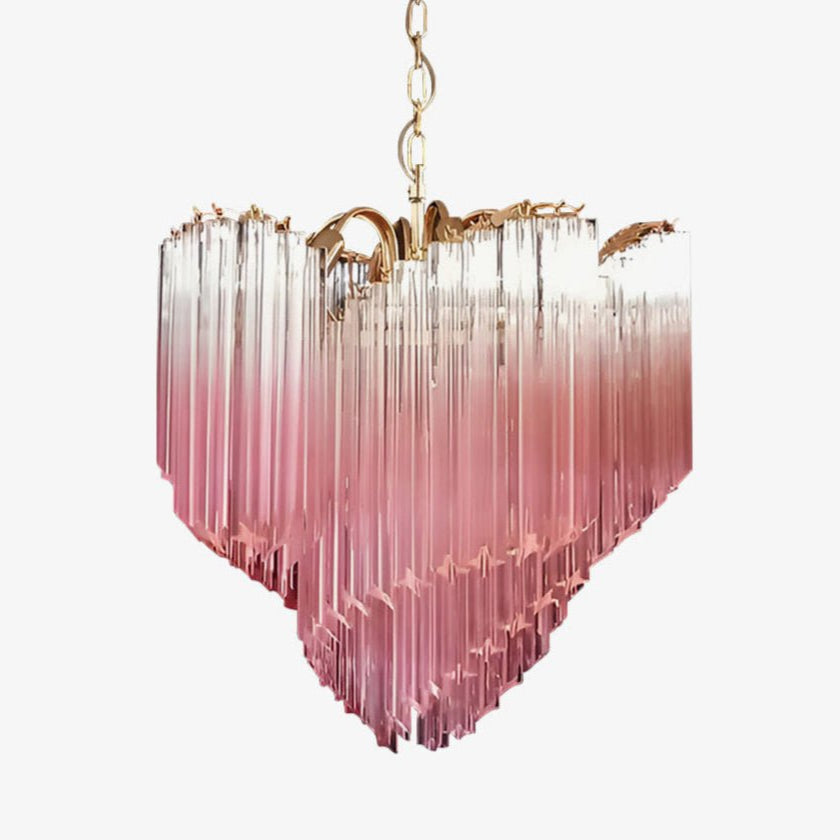 Murano Glass Prism Chandelier