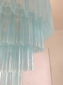 Murano Glass Chandelier – 78 tubes – Opal