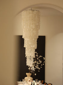 Modern Nerida Shell Chandelier