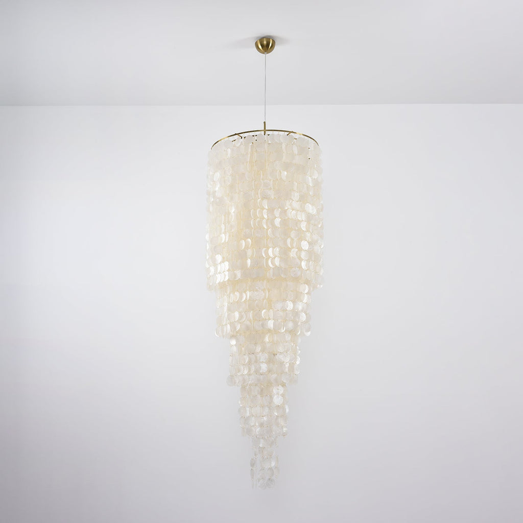 Modern Nerida Shell Chandelier