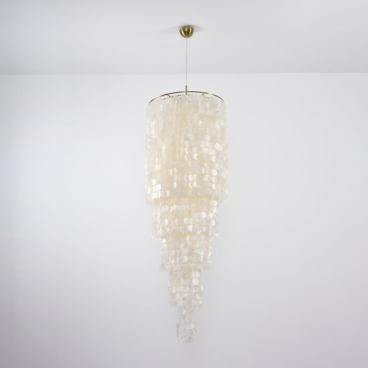 Modern Nerida Shell Chandelier