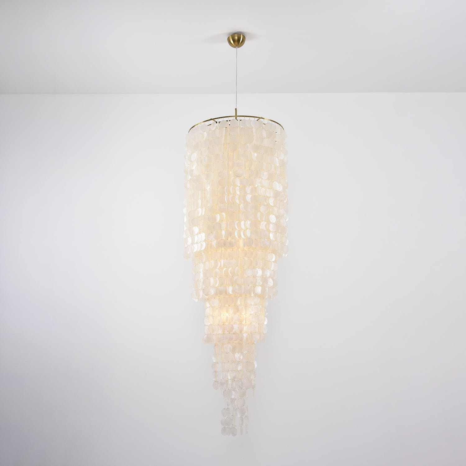 Modern Nerida Shell Chandelier