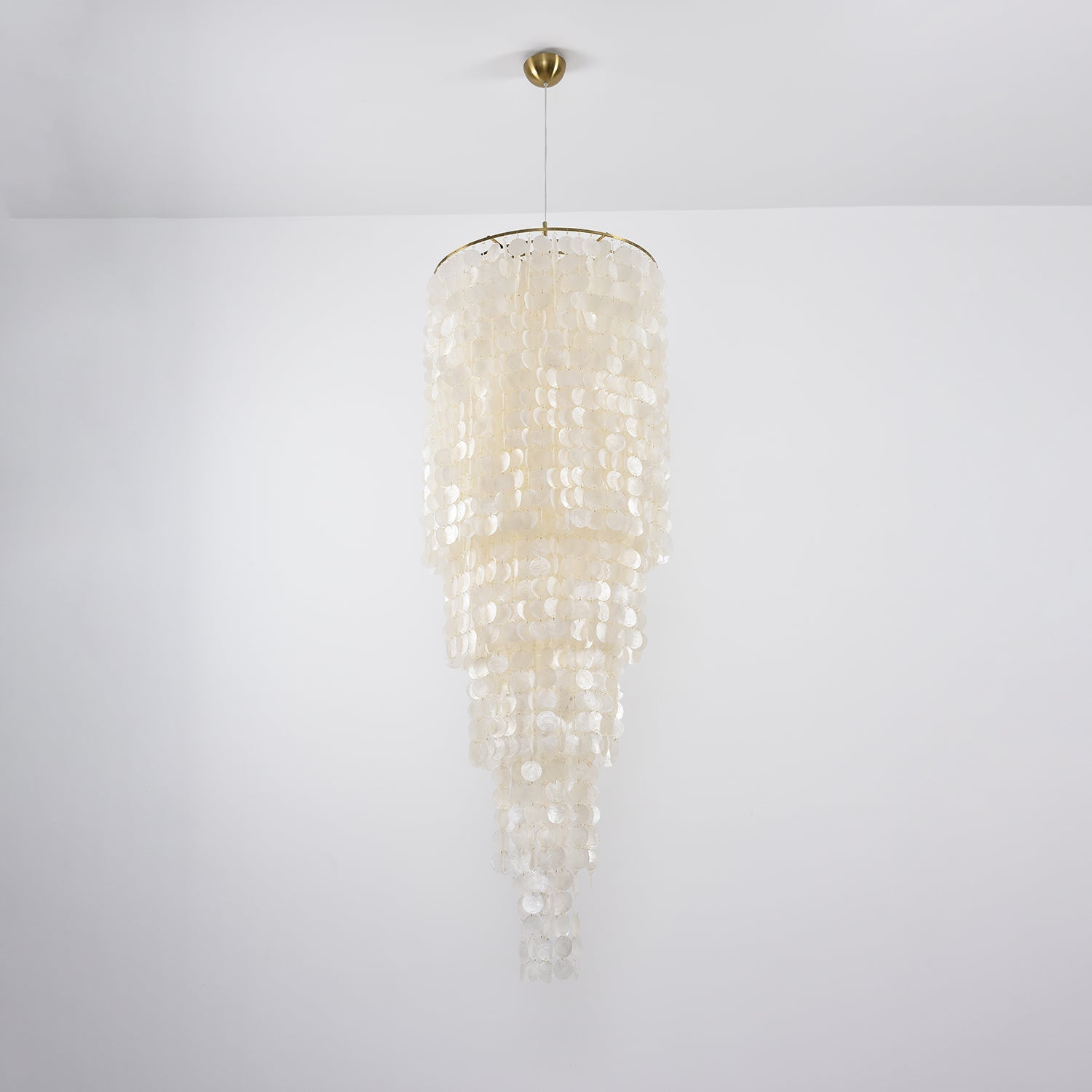 Modern Nerida Shell Chandelier