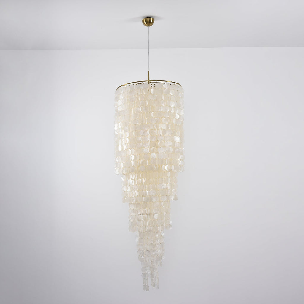 Modern Nerida Shell Chandelier