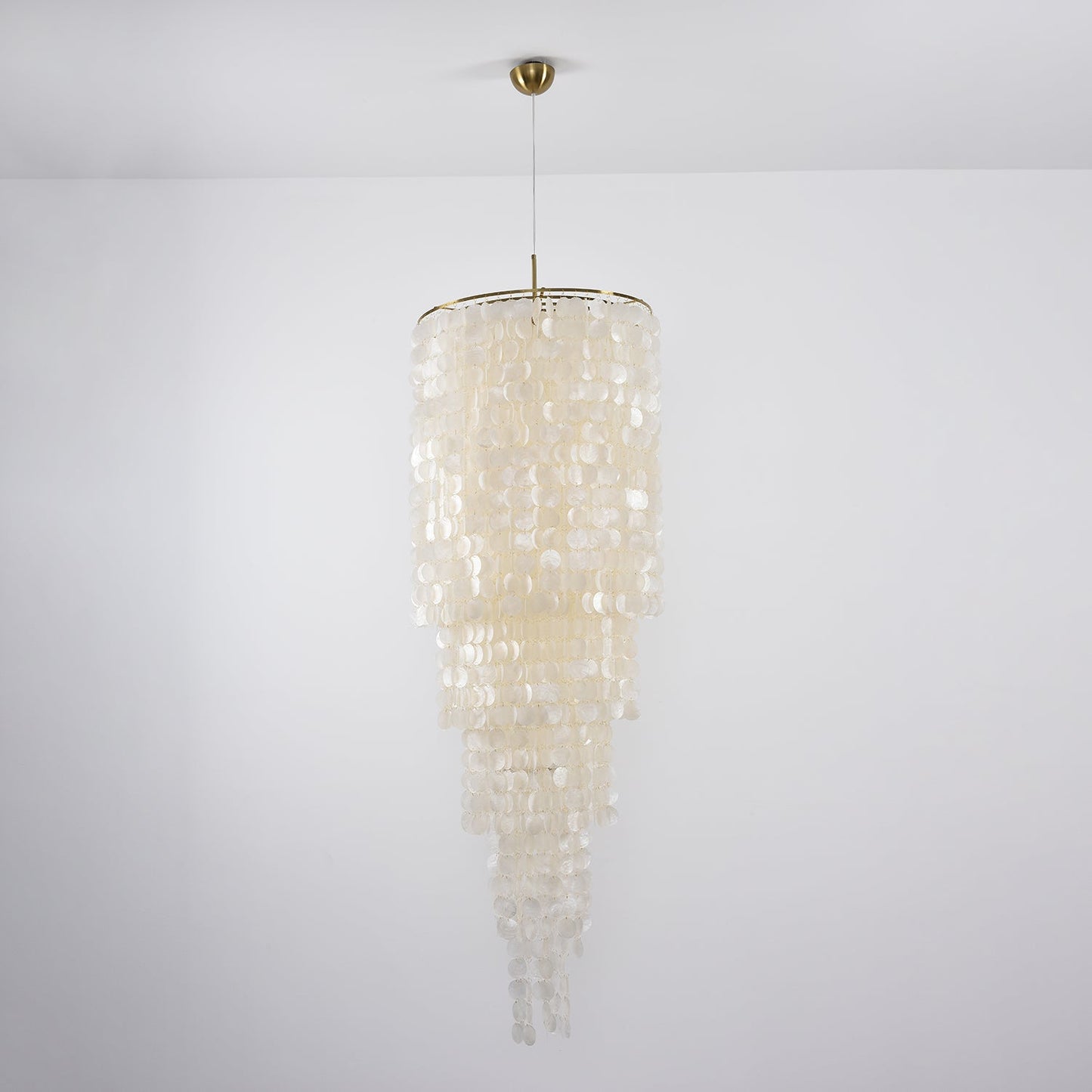 Modern Nerida Shell Chandelier