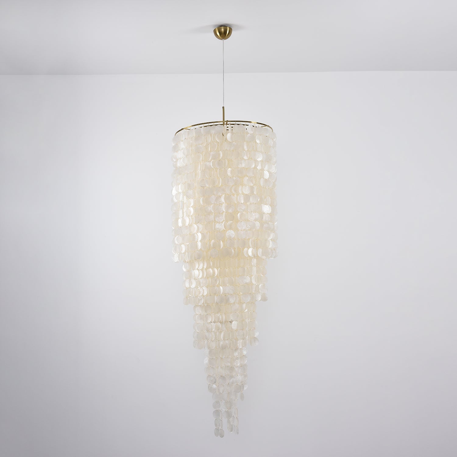 Modern Nerida Shell Chandelier