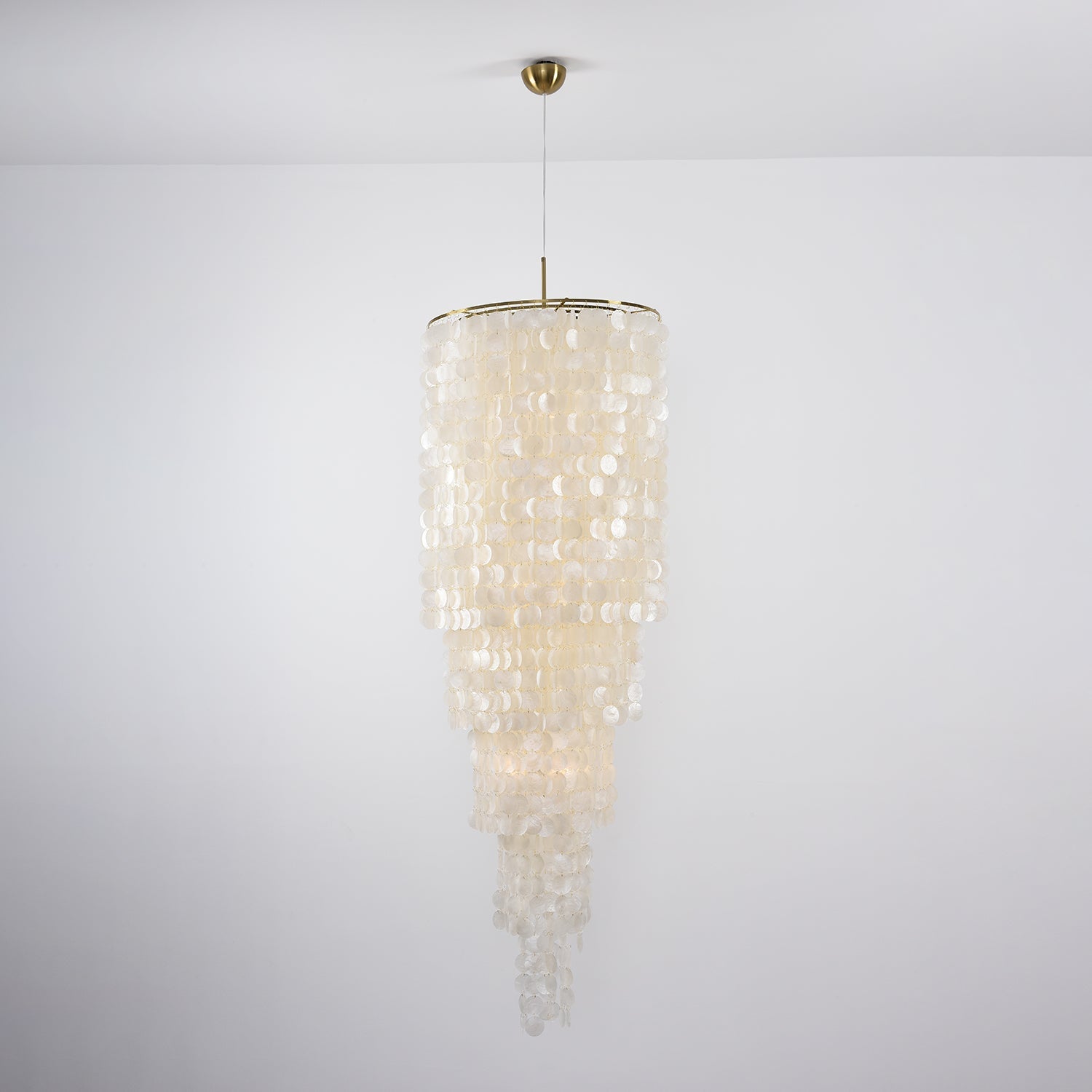 Modern Nerida Shell Chandelier