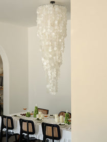 Modern Nerida Shell Chandelier