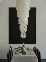 Modern Nerida Shell Chandelier