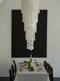 Modern Nerida Shell Chandelier