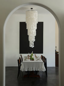 Modern Nerida Shell Chandelier