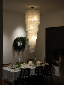 Modern Nerida Shell Chandelier