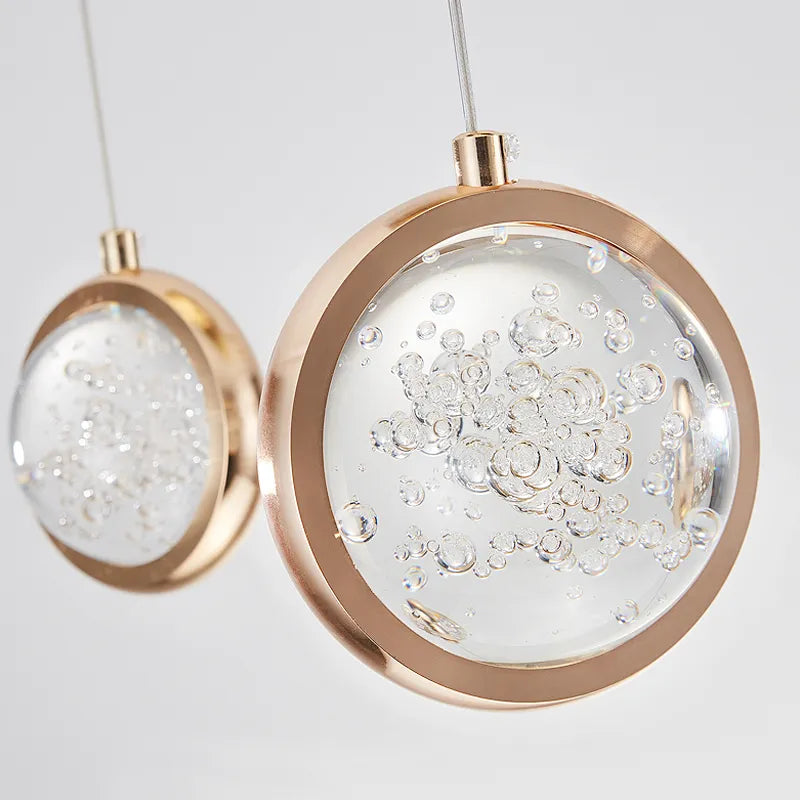 Reina Crystal Long Chandelier Secondary image