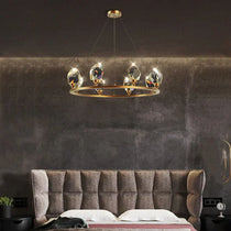 Eve Crystal Crown Chandelier