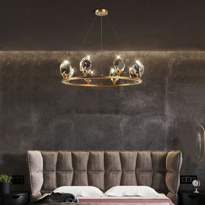 Eve Crystal Crown Chandelier Main image