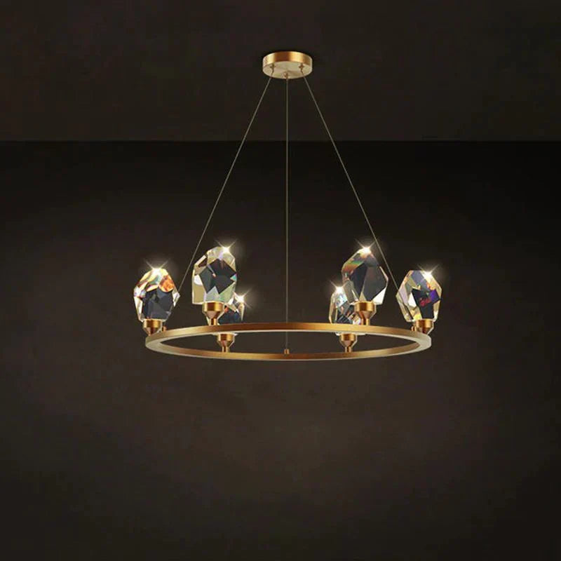Eve Crystal Crown Chandelier