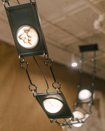 Alabaster Mina Swag Chandelier