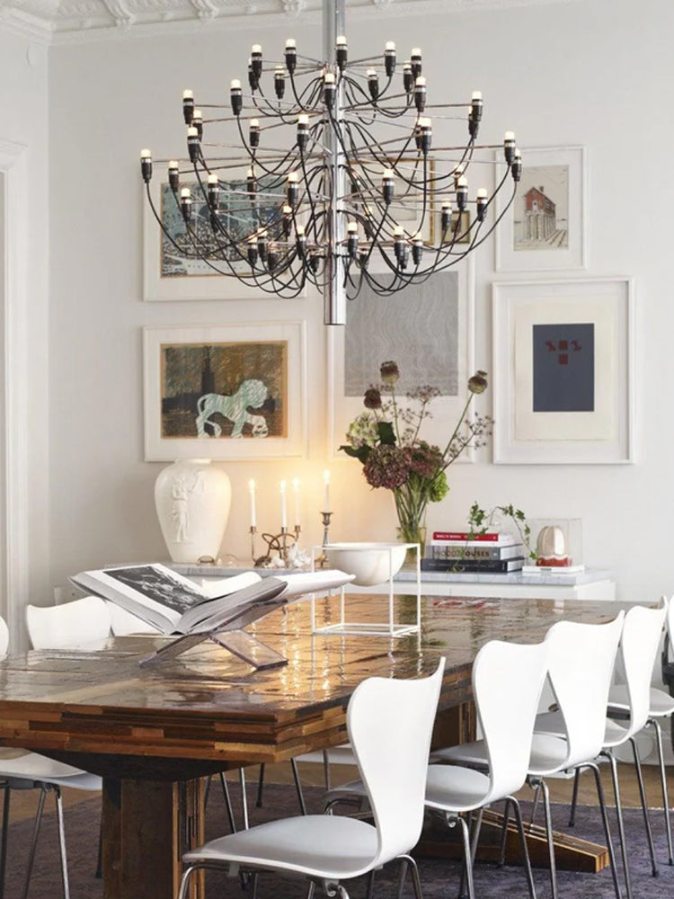 Modern Metal Chandelier