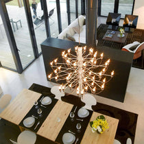 Modern Metal Chandelier